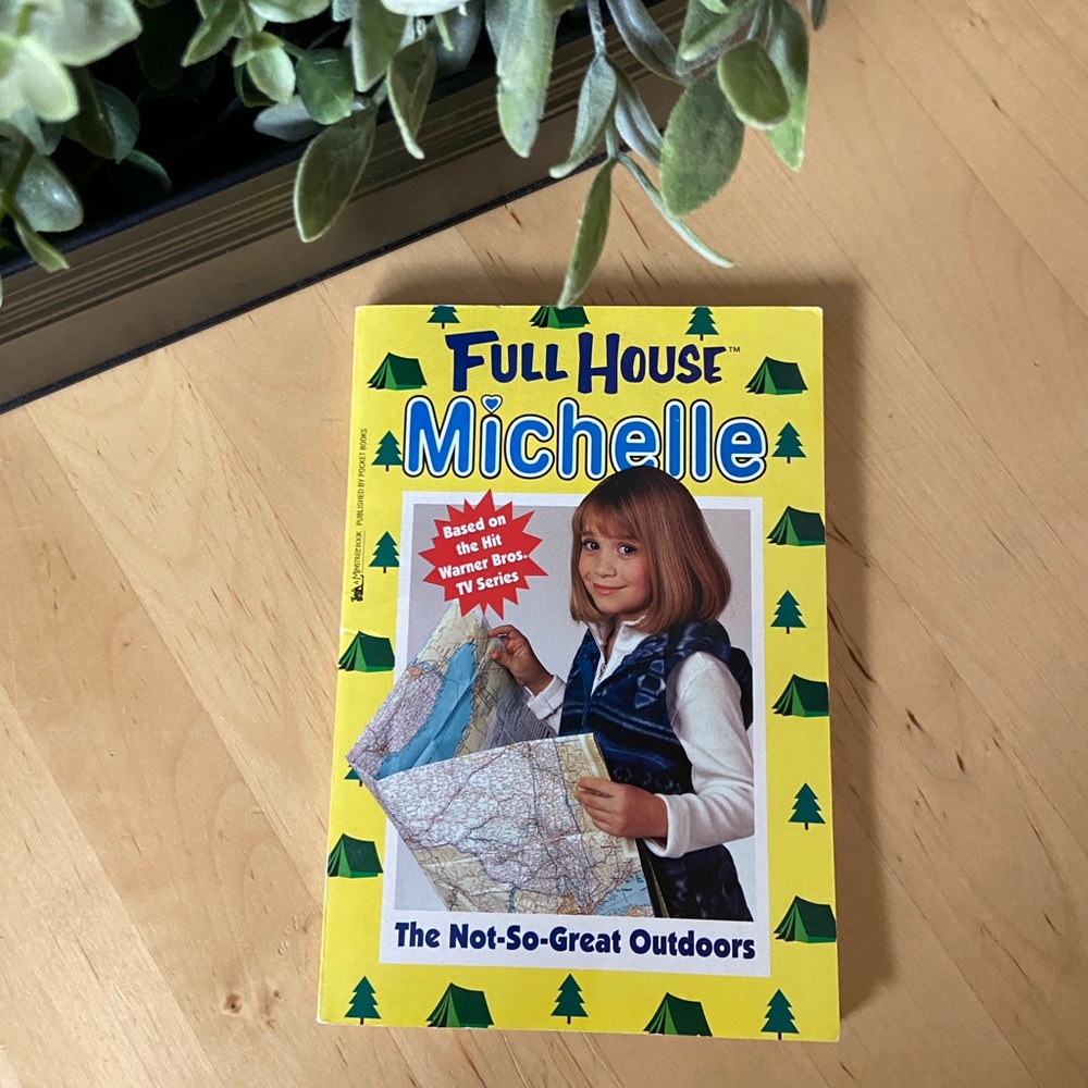 FULL HOUSE Michelle “The Not-So-Great Outdoors” Paperback Chapter Book 1…
